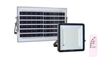 PHILIPS Naświetlacze Ledinaire Solar BVP085 LED09/840 6.5W, 910lm, 4000K, CRI80, pilot na podczerwień, symetryczna, IP65