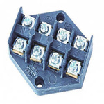 Płytka odgałęźna LZ 4x4mm2 - romb
