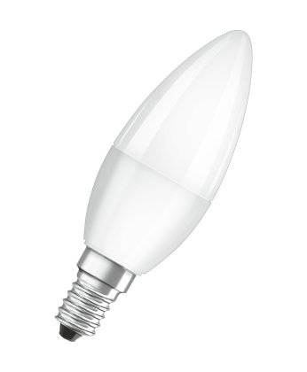 LEDVANCE Żarówka LED STAR+ CL B40 Duo Click (świeczka) 5,5W odpowiednik 40W 470lm 2700K biały ciepły E14 1 klik=100% światła 2 klik=30% światła