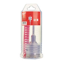 Milwaukee Koronka rdzeniowa TCT Ø 68mm, trzpień SDS-plus o dł. 105 mm, wiertło prowadzące TCT Ø8x120 mm i klucz imbusowy
