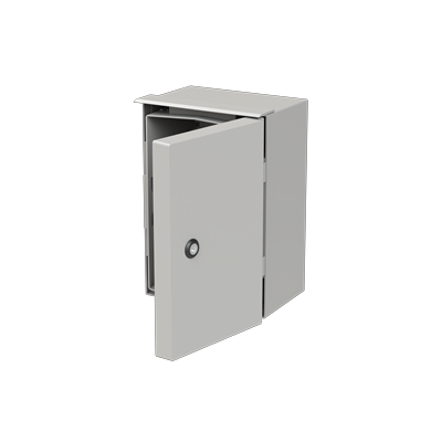 ABB Obudowa poliestrowa ARIA 64 drzwi pełne z zamkiem centralnym 1 pkt z kluczem dwupiórowym 615x415x230mm IP66 IK08 AR064P33
