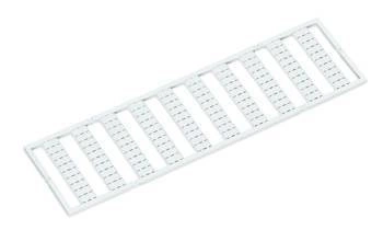 Tabliczka z oznacznikami WMB z nadrukiem 31...40 (10x) nadruk poziomo do montażu zatrzaskowego 793-505
