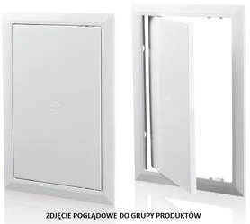 VENTICA Drzwiczki rewizyjne z tworzywa ABS białe DR 250x300mm