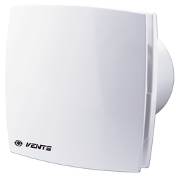 VENTS Wentylator osiowy dekoracyjny biały 100LD standard, średnica: Ø100mm; wydajność: 88m³/h; 14W 230V AC