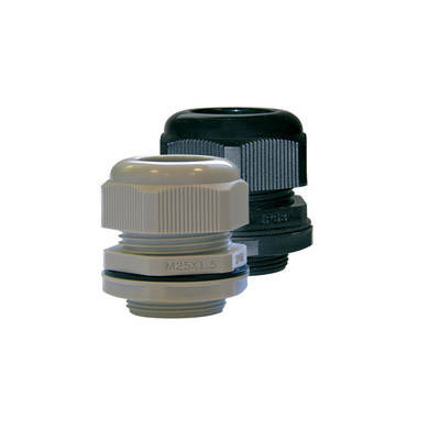 HAUPA Dławnica metryczna M40 IP68 jasno szara z poliamidu 250054