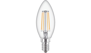 PHILIPS Żarówka LED CorePro candle 5,5W/827 odpowiednik 40W 470lm 2700K ciepła biała E14 Clear
