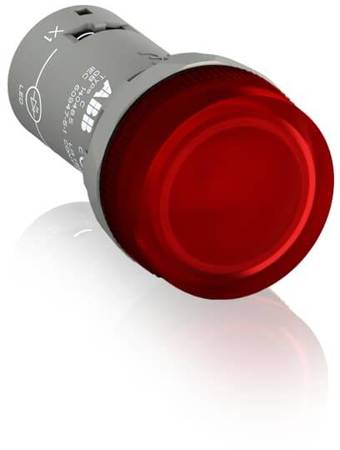ABB Lampka kontrolna z diodą LED fi=22mm CL2-507R;  U=48-60V AC/DC; Czerwona   1SFA619403R5021