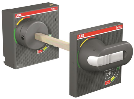 ABB Napęd drzwiowy RHE T4-T5 F/P do wyłączników mocy T-max T4-T5, ręczny obrotowy z blokadą 1SDA054929R1