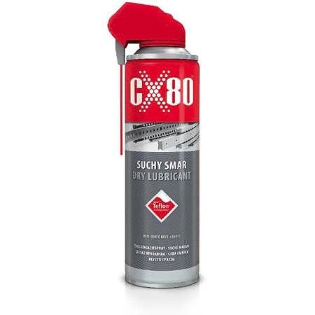 CX80 Suchy smar teflon 500ml duospray 