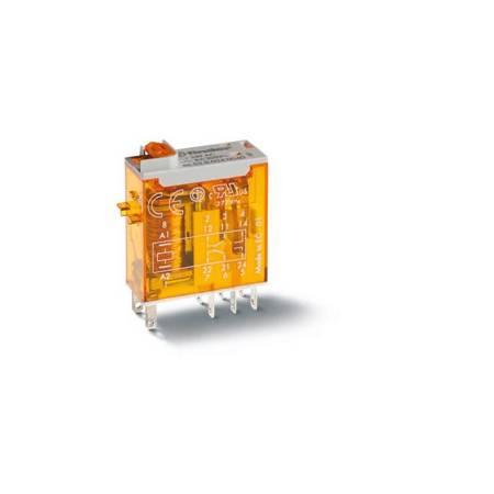 Finder Przekaźnik przemysłowy miniaturowy 2P 8A 230V AC,   AgNi 46.52.8.230.0040
