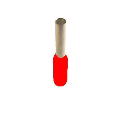 Końcówka kablowa izolowana Al 35-16 czerwona ( 50 sztuk )