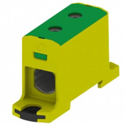 Złączka szynowa gwintowana OTL zacisk 1xAl/Cu 25-150mm2 żółto-zielona VC05-0030/MAA1150Y10